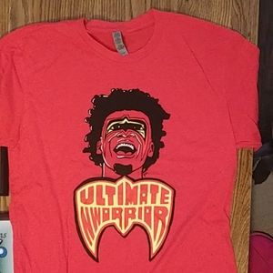 Ultimate worrier red t shirt